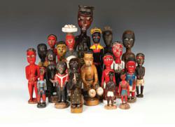 A grouping of Baule Spirit Spouses